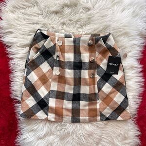 Forever 21 Plaid Mini Skirt